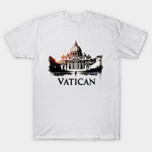 Vatican City Travel Vintage T-Shirt